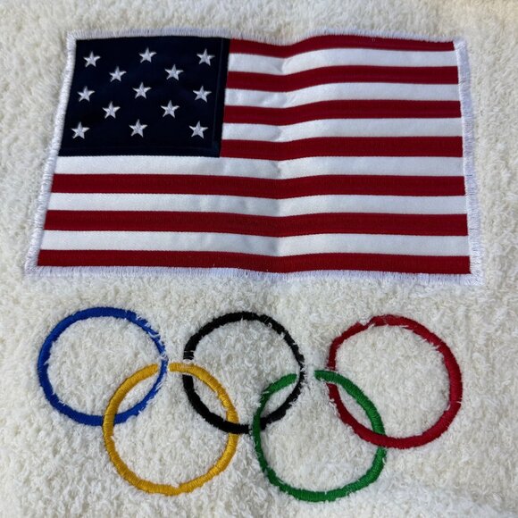 SKIMS Cozy Knit Long Robe Team USA White 4X/5X - Picture 8 of 11